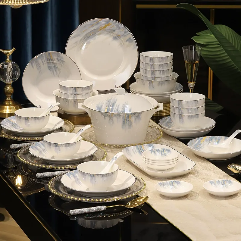 Bone China Dinnerware Set (No.308860)