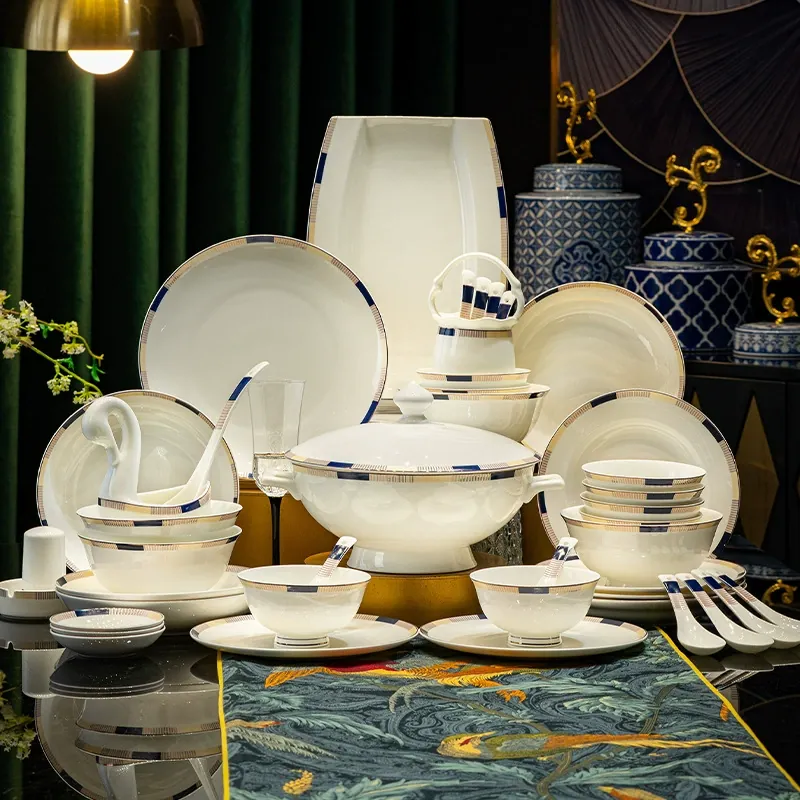 Bone China Dinnerware Set (No.012116)